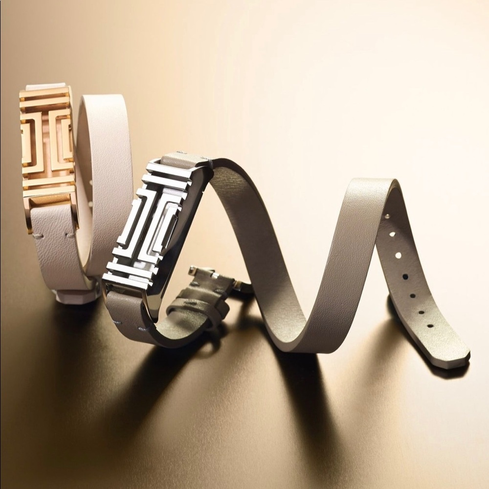 Tory Burch for Fitbit leather wrap bracelet
